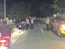 Patroli KRYD, Polsek Monta Imbau Warga Jaga Kamtibmas dan Waspada Bencana