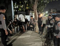 Patroli Malam Sat Samapta Polres Bima Kota, Antisipasi Gangguan Kamtibmas di Lingkungan Masyarakat