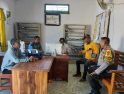 Cooling System, Bhabinkamtibmas Polsek Woha Bersama Pemdes Komitmen  Berantas Narkoba dan Jaga Kamtibmas