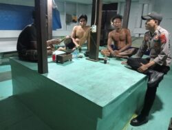 Polsek Kawasan Pelabuhan Laut Bima Laksanakan Cooling System di Areal Dermaga