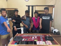 Satresnarkoba Polres Bima Gagalkan Peredaran Narkoba Jaringan Sumbawa, 1 Bandar 4 Pengedar dan BB 15,80 gram Siap Edar Ikut Disita