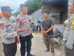 Tinjau TKP di Desa Tente, Kapolres Bima AKBP Eko Sutomo S.I.K.,M.I.K.,; Tegaskan Tidak Ada Kerusuhan Hanya Insiden Spontanitas