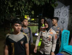 Perdana Perwira Srikandi  Sat Samapta Polres Bima Pimpin Evakuasi Warga Terdampak Banjir dan Patroli Dialogis