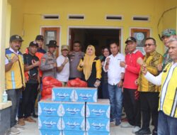 Kapolres Bima Dampingi Bupati Bima Kunjungi Warga Desa Naru dan Nisa Terdampak Banjir