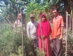 Sukseskan Ketahanan Pangan BKTM Polsek Bolo Lakukan Sambang Warga, Kapolres Bima : Harus Kerja Keras Wujud Komitmen Dukung Ketahanan Pangan Nasional