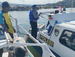 Intensifikan Patroli Perairan, Sat Polairud Polres Bima Cegah Tindak Kejahatan di Perairan Teluk Bima