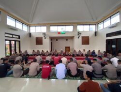 Polres Bima Kota Gelar Binrohtal Rutin, Tingkatkan Keimanan dan Ketakwaan