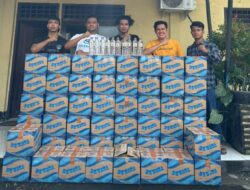 Penyelundupan 1.250 Botol Miras Jenis Arak Bali di Gagalkan Satuan Reserse Narkoba Polres Bima
