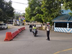 Pelayanan Prima, Satlantas Polres Bima Rutin Laksanakan Strong Point Pagi