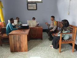 Melalui Cooling System, Bhabinkamtibmas Polsek Woha Imbau Warga Jauhi Narkoba dan Judi Online