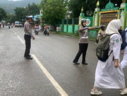 Sat Lantas Polres Bima Kota Laksanakan Strong Pagi, Berikan Rasa Aman kepada Masyarakat