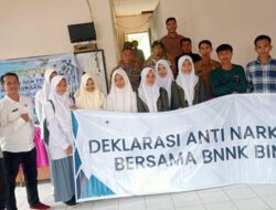 Kapolsek Donggo Diwakili Bhabinkamtibmas Jadi Nara Sumber Sosialisasi Bahaya Narkoba