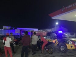 Pastikan Kondusifitas Wilayah Hukumnya  Polsek Woha Intensifkan Blue Light Patrol