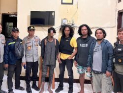 Personel Gabungan Polsek Belo, Polres Bima dan Brimob Batalyon C Pelopor Bima Evaluasi Terduga Pelaku Asusila dari Amukan Masa