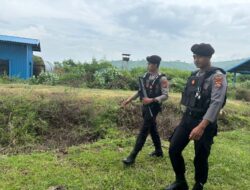 Unit Obvit Sat Samapta Polres Bima Kota Lakukan Pengamanan dan Patroli di PLTMG Bonto Bima