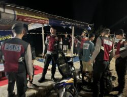 Sat Samapta Polres Bima Kota Laksanakan Patroli Blue Light di Taman Amahami dan Pelabuhan Laut Bima
