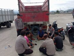 Polsek Kawasan Pelabuhan Laut Bima Laksanakan Cooling System di Area Dermaga