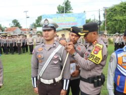 Pimpin Apel Gelar Pasukan OPS  Keselamatan Rinjani 2025 Kapolres Bima: Laksanakan Tugas Dengan Humanis