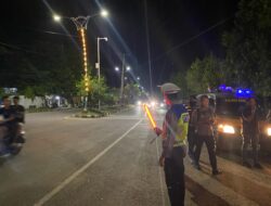 Polres Bima Kota Laksanakan Patroli KRYD Antisipasi Gangguan Kamtibmas