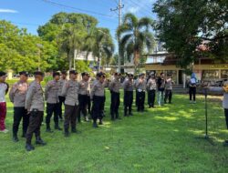 Karendal Operasi Keselamatan Rinjani 2025 Polres Bima Pimpin Apel Persiapan Personel