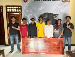 Cepat, Tepat, Tuntas, Kurang dari 24 Jam Satreskrim Polres Bima Ringkus 4 Terduga Pelaku Sindikat Pencurian dan Satu Penadah