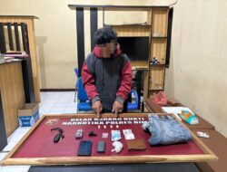 Nyamar Jadi Nelayan, Pengedar Narkoba  4,36 gram Narkoba Jenis Shabu Asal Soromandi ini Diringkus Satresnarkoba Polres Bima
