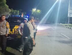Polsek Rasanae Barat Gelar Patroli Blue Light Rutin untuk Cegah Gangguan Kamtibmas