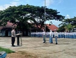 Jadi Irup di SMAN 2 Woha Bhabinkamtibmas Polsek Woha Ingatkan Pelajar Jauhi Narkoba dan Fokus Belajar