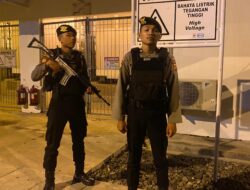 Sat Samapta Polres Bima Kota Laksanakan Pengamanan dan Patroli di Objek Vital PLTMG Bonto Bima