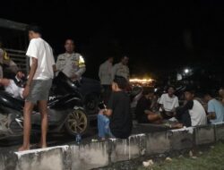 Dengan Patroli KRYD dan Dialogis Polsubsektor Palibelo Jaga Kamtibmas di Wilayah Hukumnya
