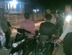 Polsek Donggo Laksanakan Patroli Dialogis Tegakan Kamtibmas di Wilayah Hukumnya
