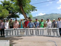 Polsek Asakota Laksanakan Gerakan Bersama Bersih Sungai Kota Bima