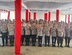 Kunjungan Kerja di Mapolres Bima Kabupaten Ini Pesan Wakapolda NTB Brigjen, Pol. Drs. Ruslan Aspan.