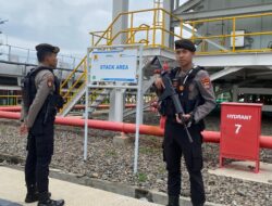 Sat Samapta Polres Bima Kota Laksanakan Pengamanan dan Patroli di Objek Vital PLTMG Bonto Bima