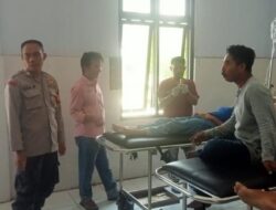 Personel Polsek Bolo Bantu Evakuasi Korban Kecelakaan Tunggal di Desa Bontokape