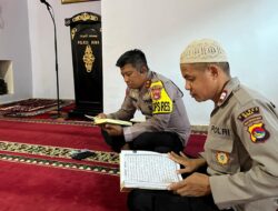 Tadarusan Kapolres Bima Kabupaten: Mari Perbanyak Ibadah di Bulan Suci Ramadhan