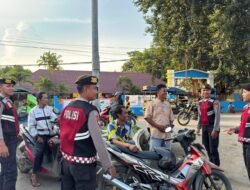 Berikan Rasa Aman dan Nyaman Bagi Masyarakat Jelang Berbuka Puasa, Sat Samapta Polres Bima Gelar Patroli Ngabuburit Humanis