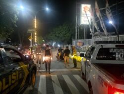 Personel Gabungan Polres Bima Kota Laksanakan Patroli Menjelang dan Pasca Sahur Selama Bulan Suci Ramadhan 1446 H