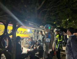 Personel Gabungan Polres Bima Kota Laksanakan Patroli Menjelang Sahur