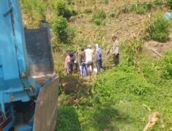 Bhabinkamtibmas Kelurahan Jatibaru Timur Pantau Panen Jagung Warga Binaan