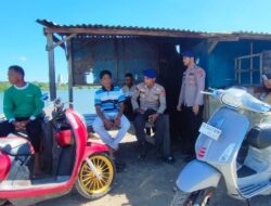 “Polmas” Satpolairud Polres Bima Himbauan Nelayan dan Antisipasi Kejahatan Jalur Laut