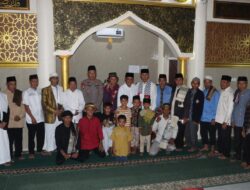 Kapolres Bima Hadiri Safari Ramadhan Bersama Forkopimda di Masjid  Al- Wustha Desa Panda