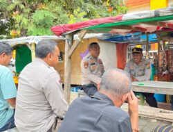 Sat Binmas Polres Bima Kota Gelar Giat Jumat Curhat di Lapangan Pahlawan Rabadompu Barat