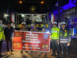 Persiapan Pengamanan Arus Mudik Lebaran Tahun 2025, Polres Bima Sosialisasikan Mudik Aman Keluarga Nyaman