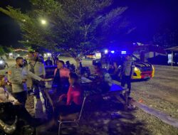 Polsek Rasanae Barat Gelar Patroli Blue Light Cipkon Minimalkan Potensi Gangguan Kamtibmas