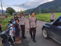 Cegah Balapan Liar dan Tindak Kriminal Menjelang Berbuka Puasa, Polsek Monta Laksanakan Patroli Ngabuburit