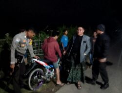 Patroli Cipkon, Polsek Madapangga Bubarkan  Aksi Balapan Liar dan Amankan Dua Unit SPM