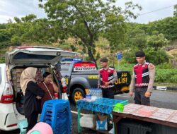 Patroli Ngabuburit Sat Samapta Polres Bima Himbau Warga Jaga Kamtibmas di Bulan Suci Ramadhan