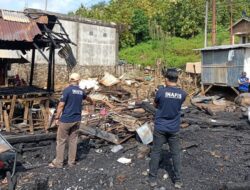 6 unit Rumah Panggung dan 1 Kios di Parado Terbakar Polres Bima Terjunkan Tim INAFIS
