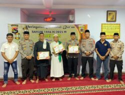 Polres Bima Gelar Peringatan Malam Nuzulul Qur’an Kapolres Bima AKBP Eko Sutomo S.I.K.M.I.K: Implementasikan Nilai Al- Qur’an Dalam Pelaksanaan Tugas
